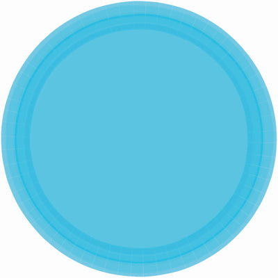 7In Paper Plates - Caribbean Blue