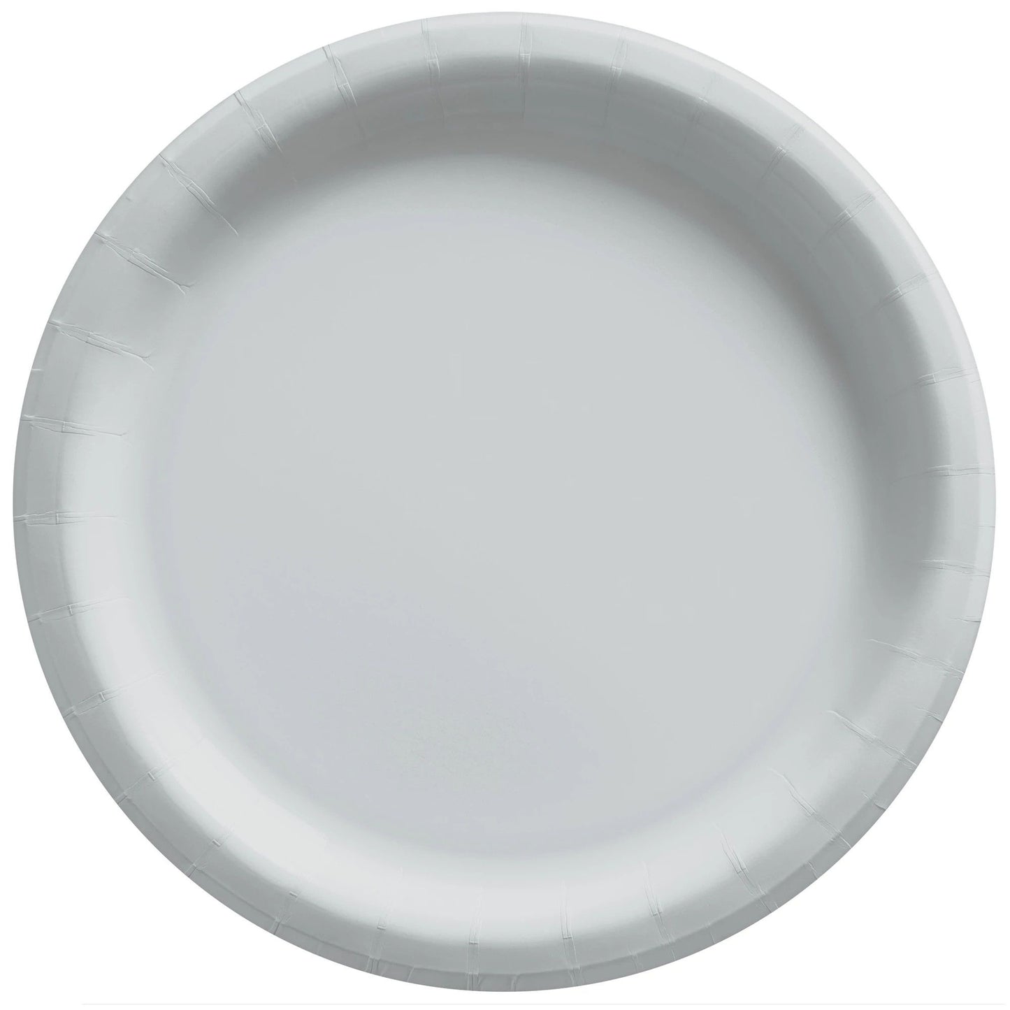 6In Paper Plates-Silver