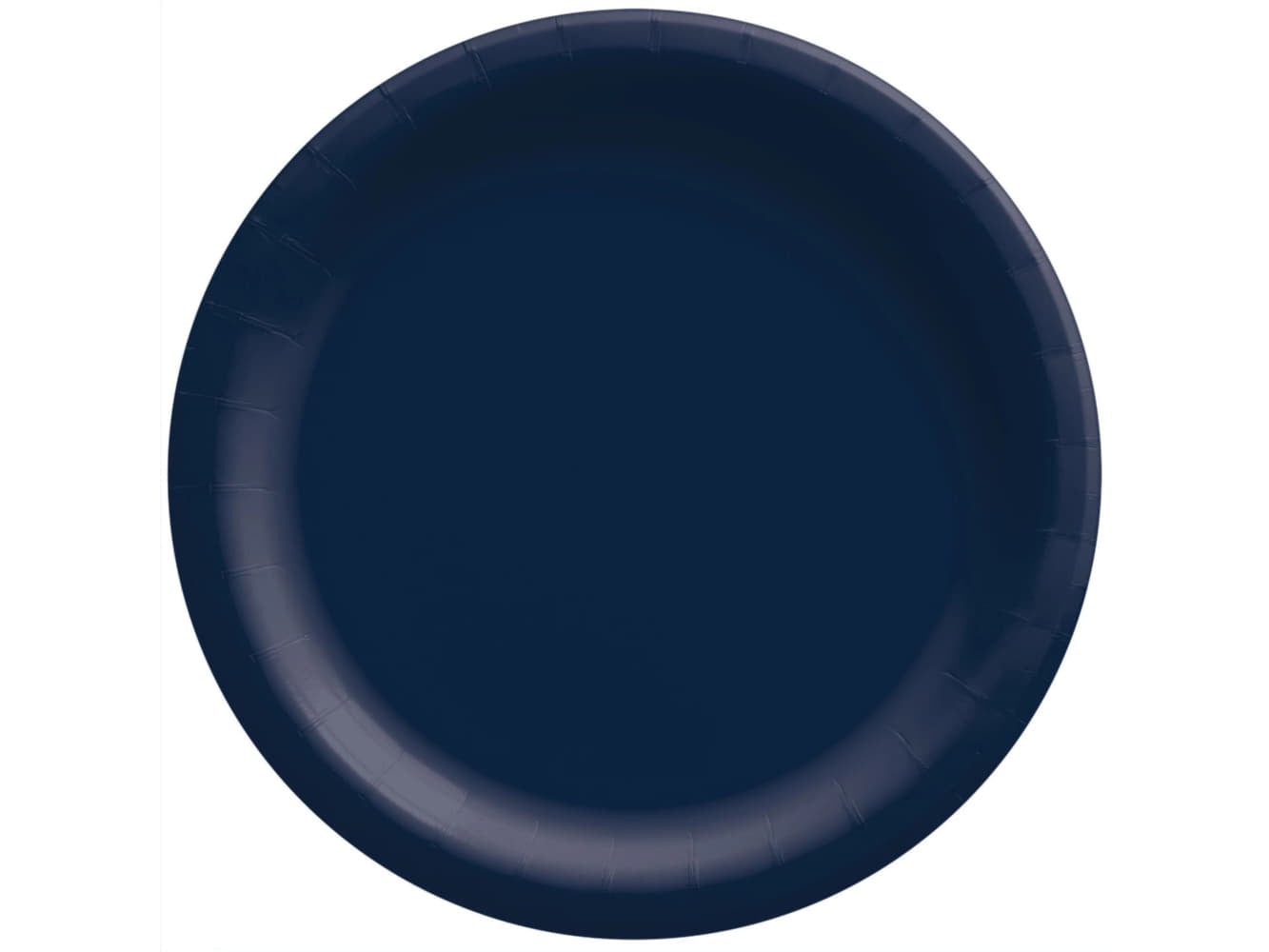 6.5In Paper Plates-True Navy