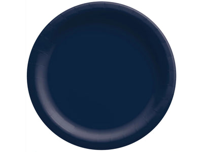 6.5In Paper Plates-True Navy