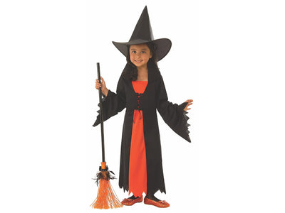 Kids Witch Costume-Small(4-6)