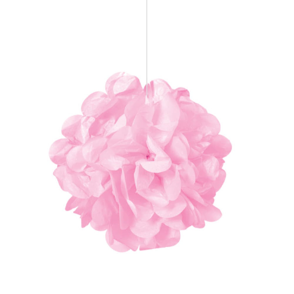 Mini Puff Tissue Balls 3Pk - Lovely Pink