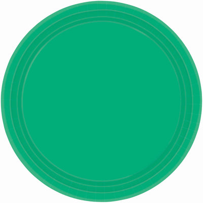 9In Paper Plates - Festive Green