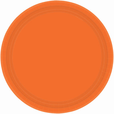 9In Paper Plates - Orange Peel