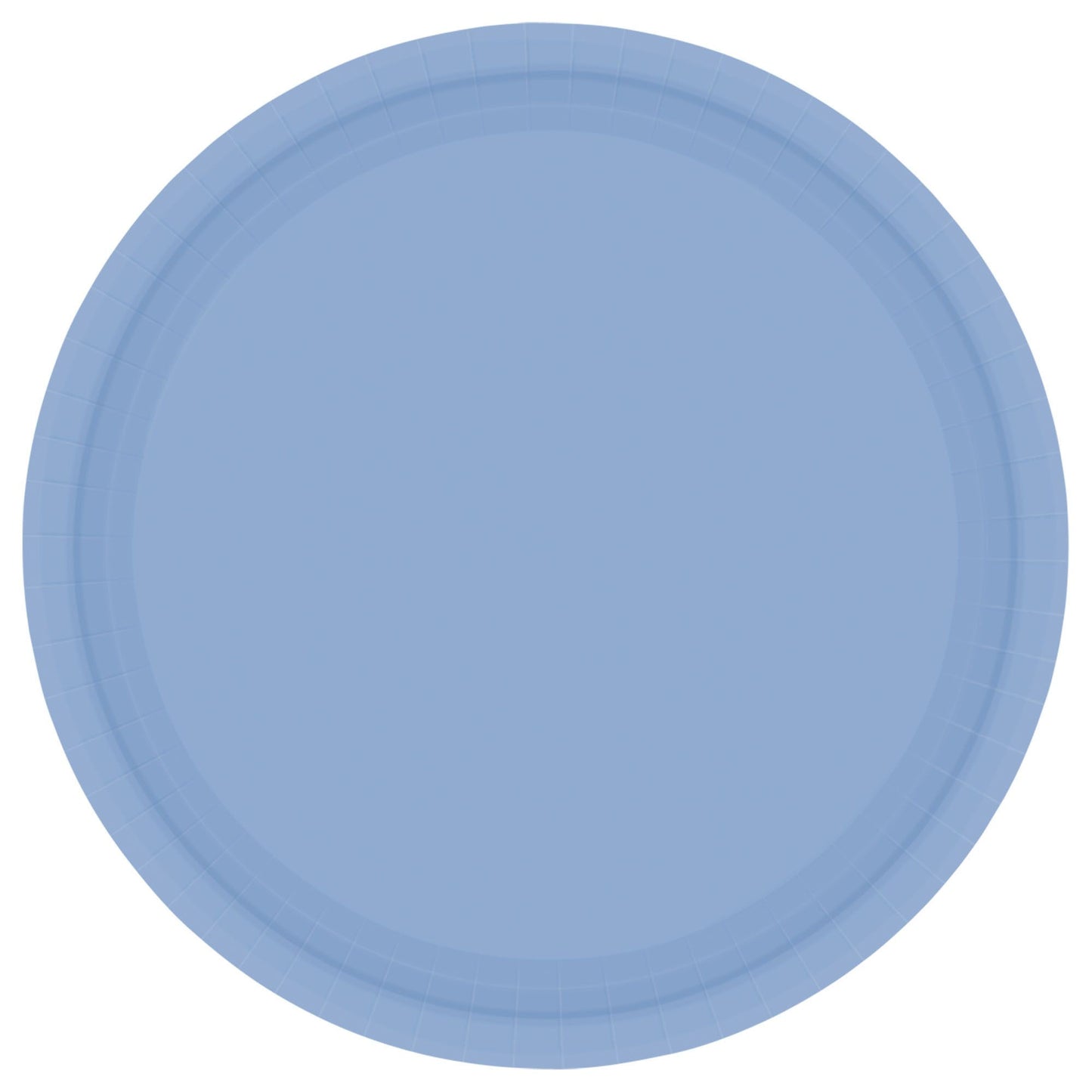 9" Paper Plates – Pastel Blue