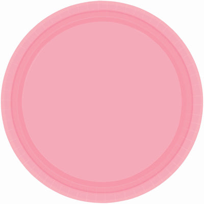 9In Paper Plates - New Pink