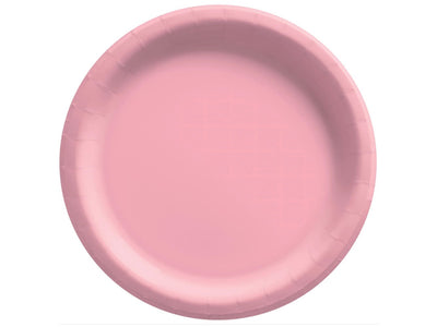 Round Paper Plates 8.5In -New Pink