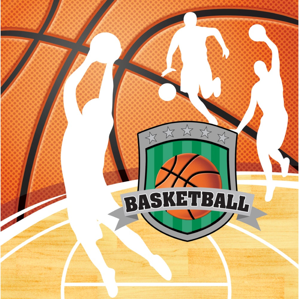 Team Sports Basketball Lunch Napkins/Disc
