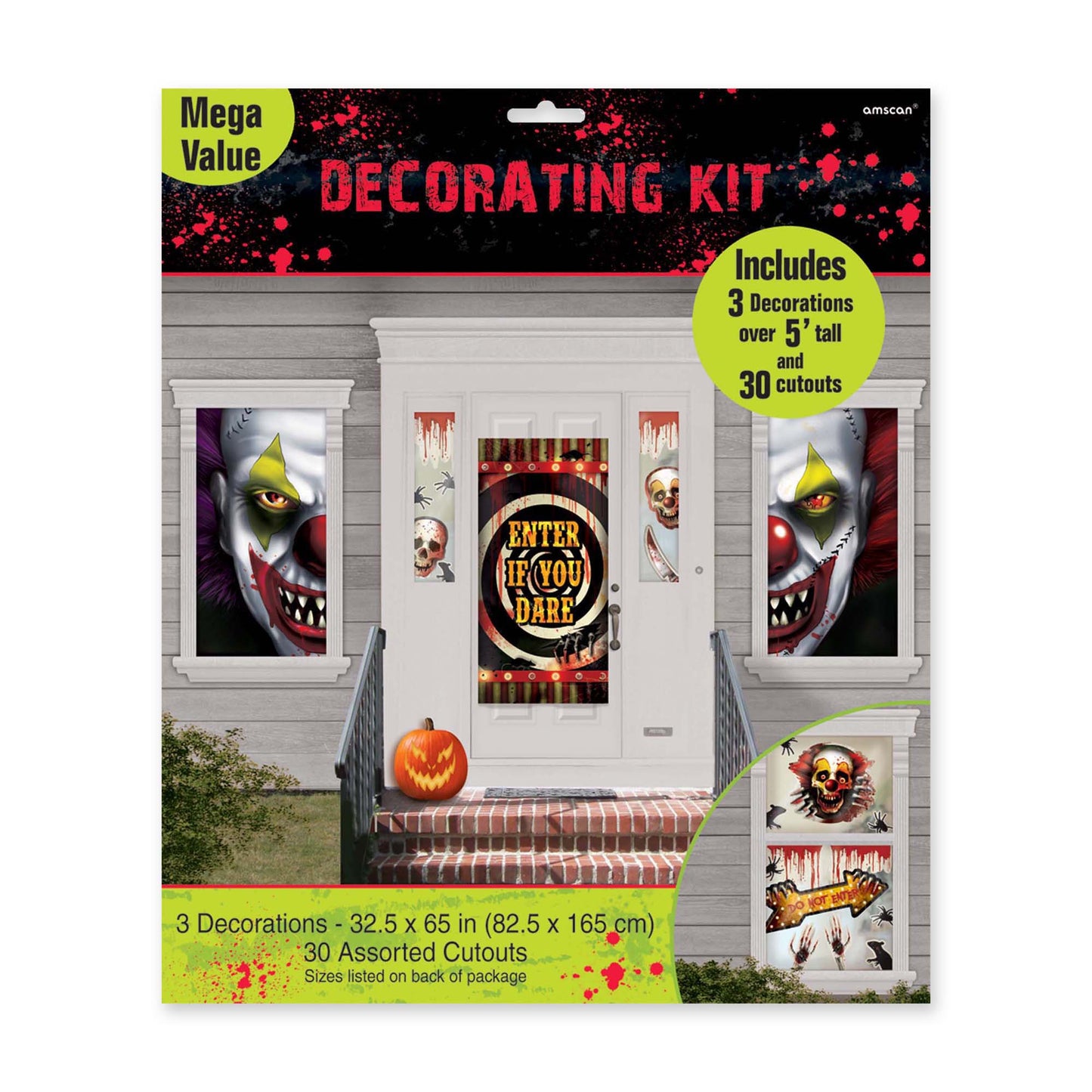 Mega Value Creepy Carnival Decorating Kit