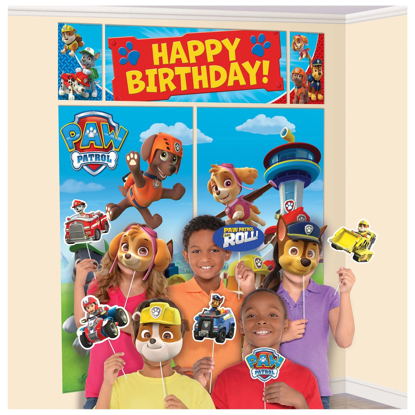 Paw Patrol Scene Setter & Props