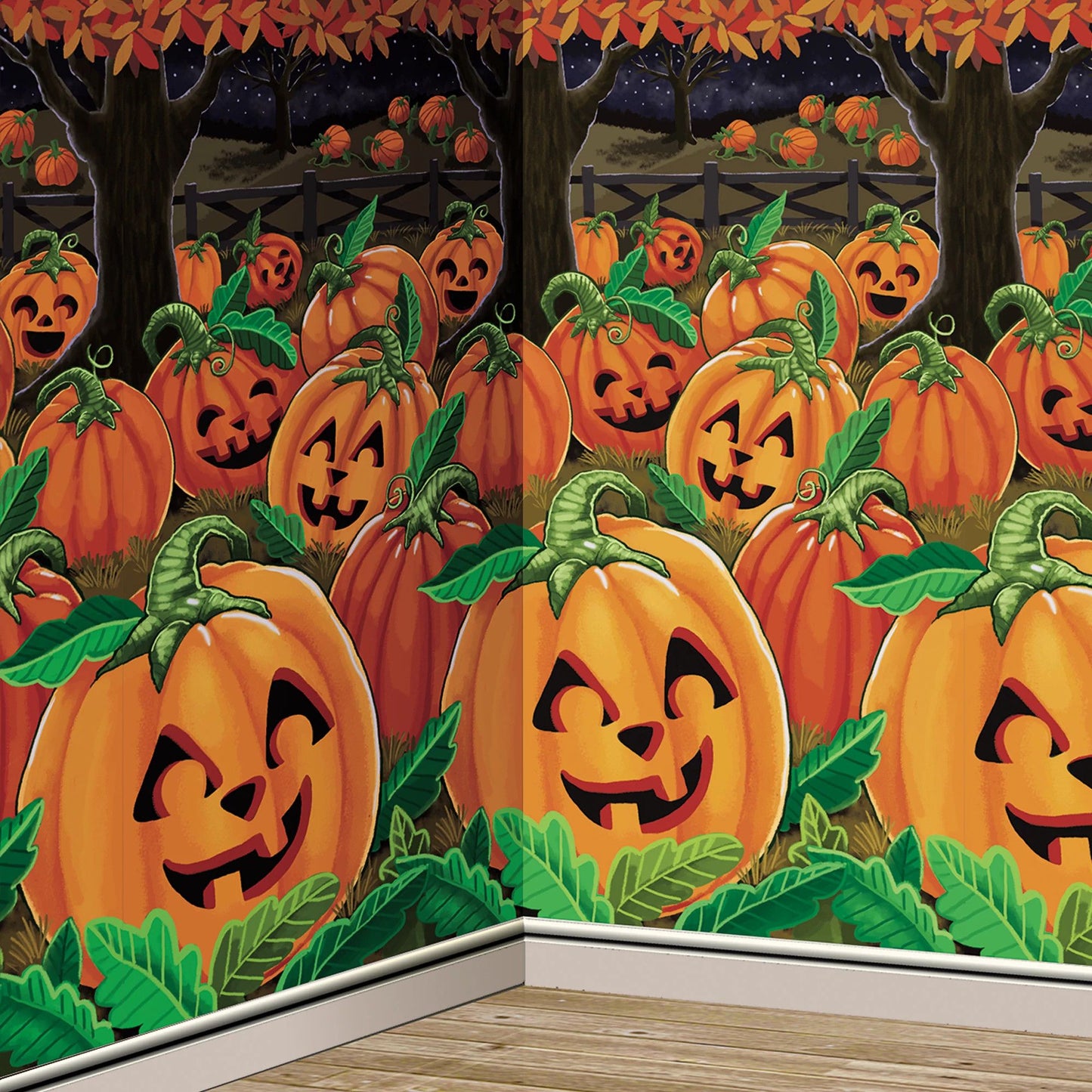 Scene Setter -Plastic Pumpkin Patch