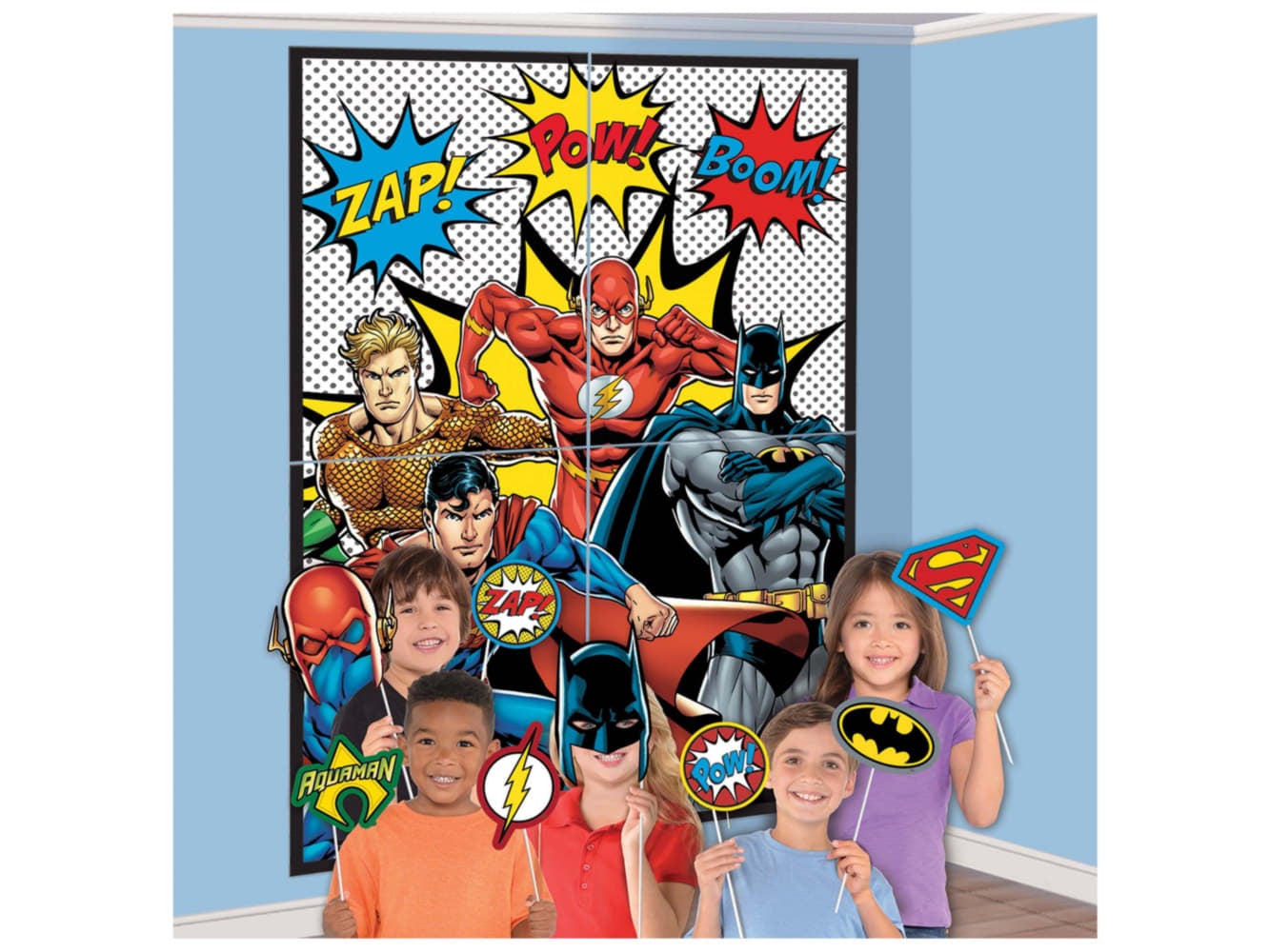 Justice League Scene Setter With Props