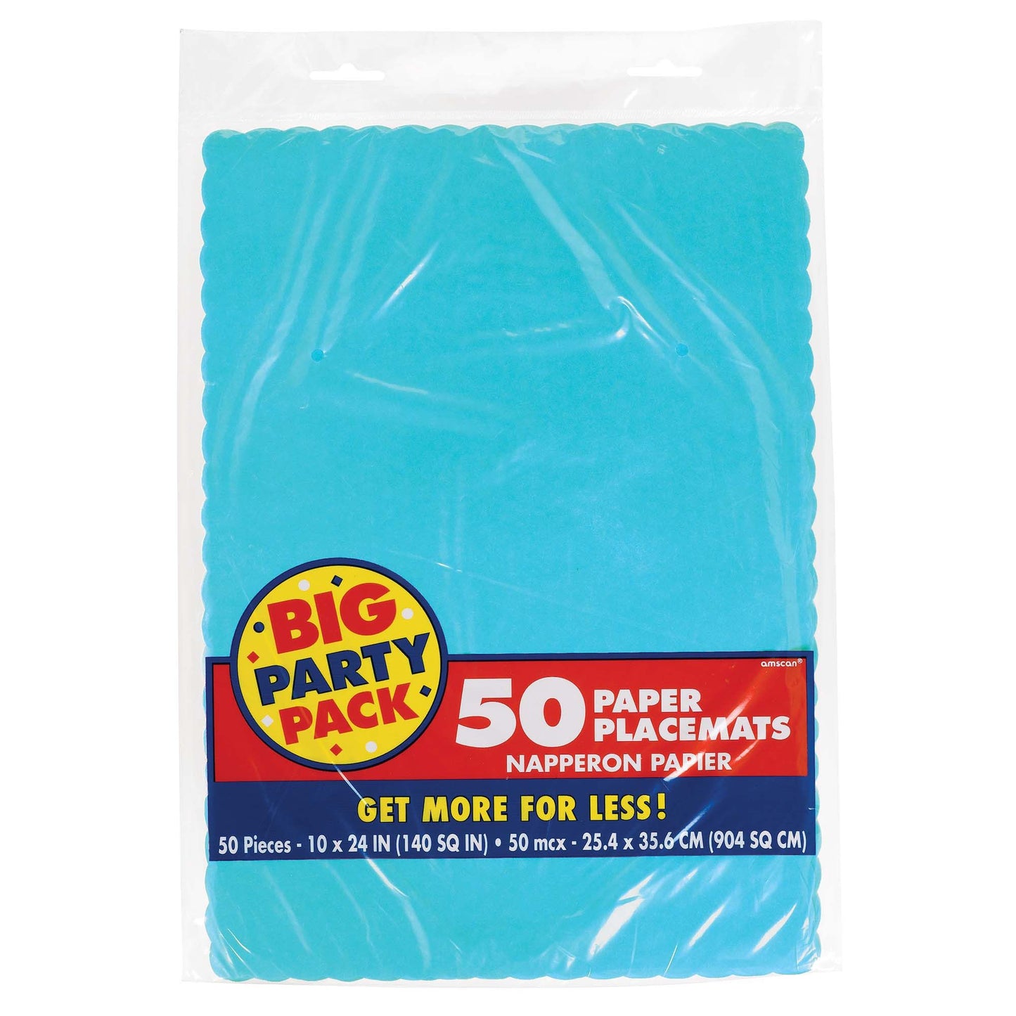 Placemats 50Ct Crbbn Bpp/Disc