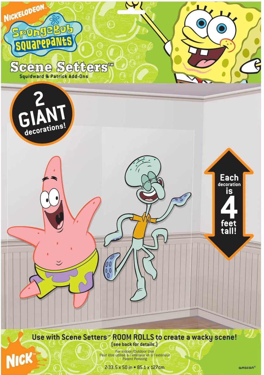 Patrick & Squidward Scene Setter Add-On