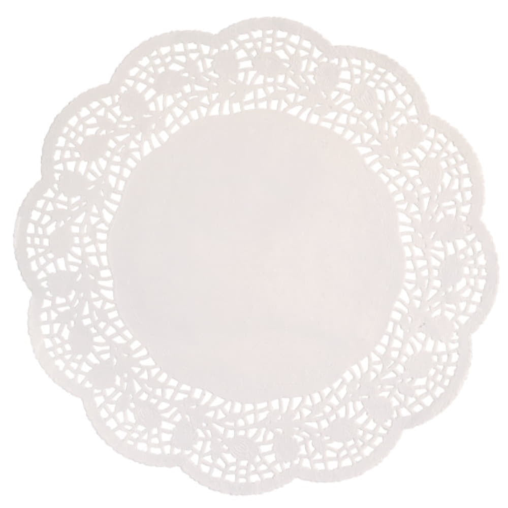 White 6.5" Doilies, 36Ct