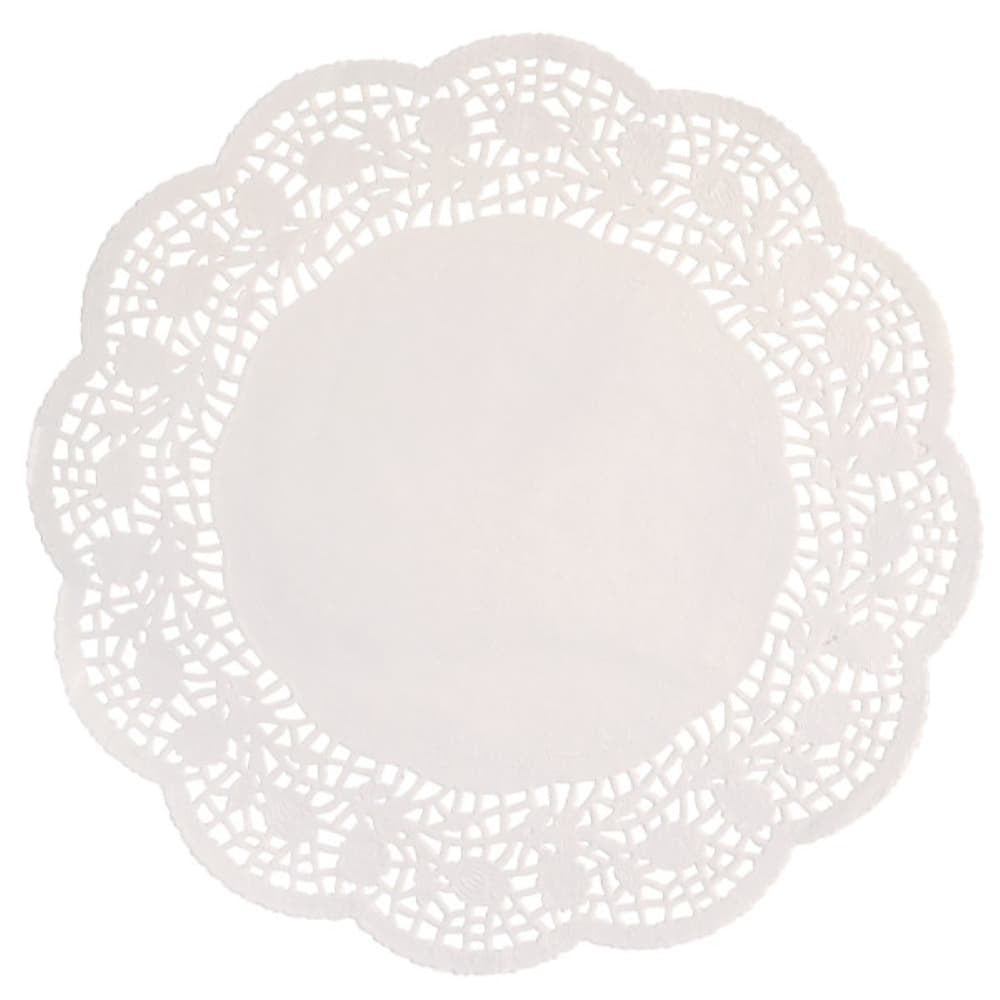 White 8.25" Doilies, 28Ct