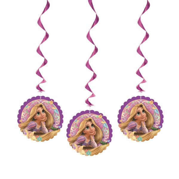 Tangled Hanging Swirls