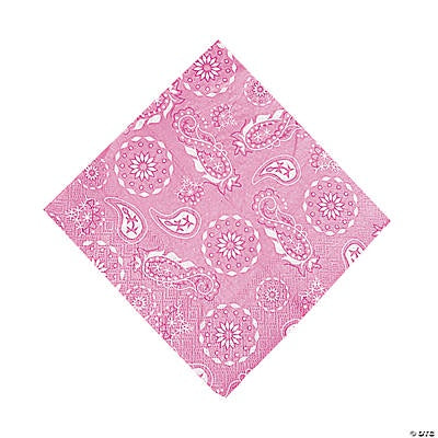Paper Pink Cowgirl Luncheon Napkins 16 Pcs/Set