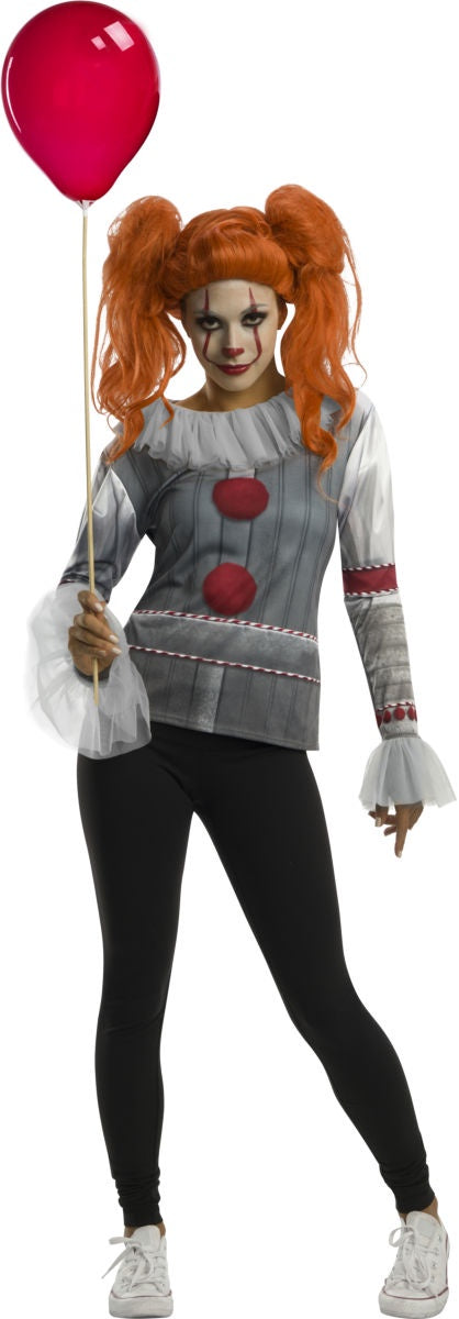 Adult Female It Chapter Two Pennywise Costume Kit-Medium