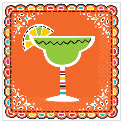 Picado De Papel Bev.Napkins - 36Ct
