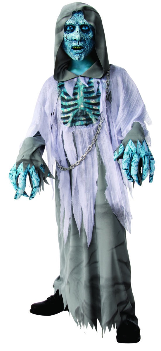 Kids White Demon Costume-M(8-10)
