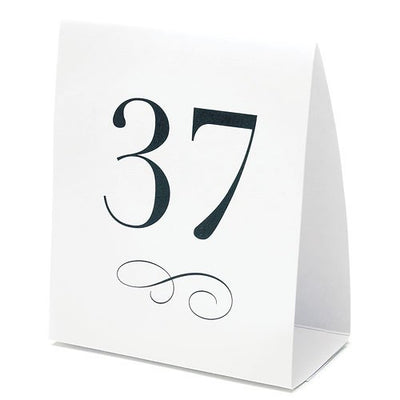 Table Number Cards#25 - 36