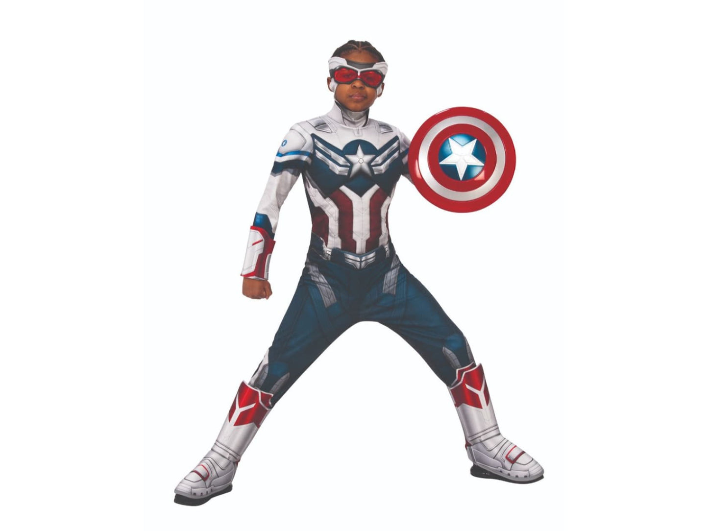 Winter Soldier Captain America Kids Costume-L(12-14)