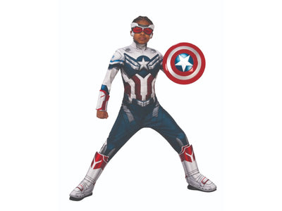 Winter Soldier Captain America Kids Costume-L(12-14)