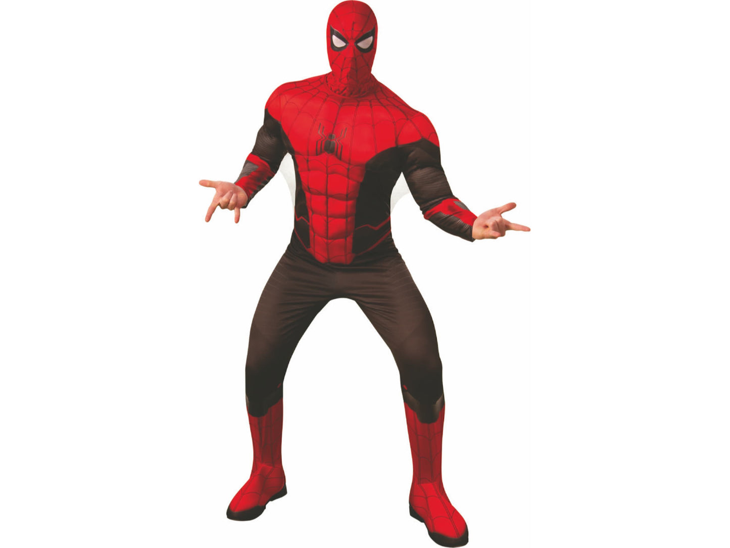 Spiderman Muscle Chest Adult Costume-Xlarge
