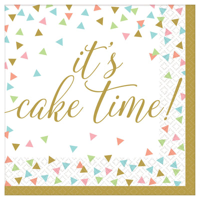 Confetti Fun Luncheon Napkin