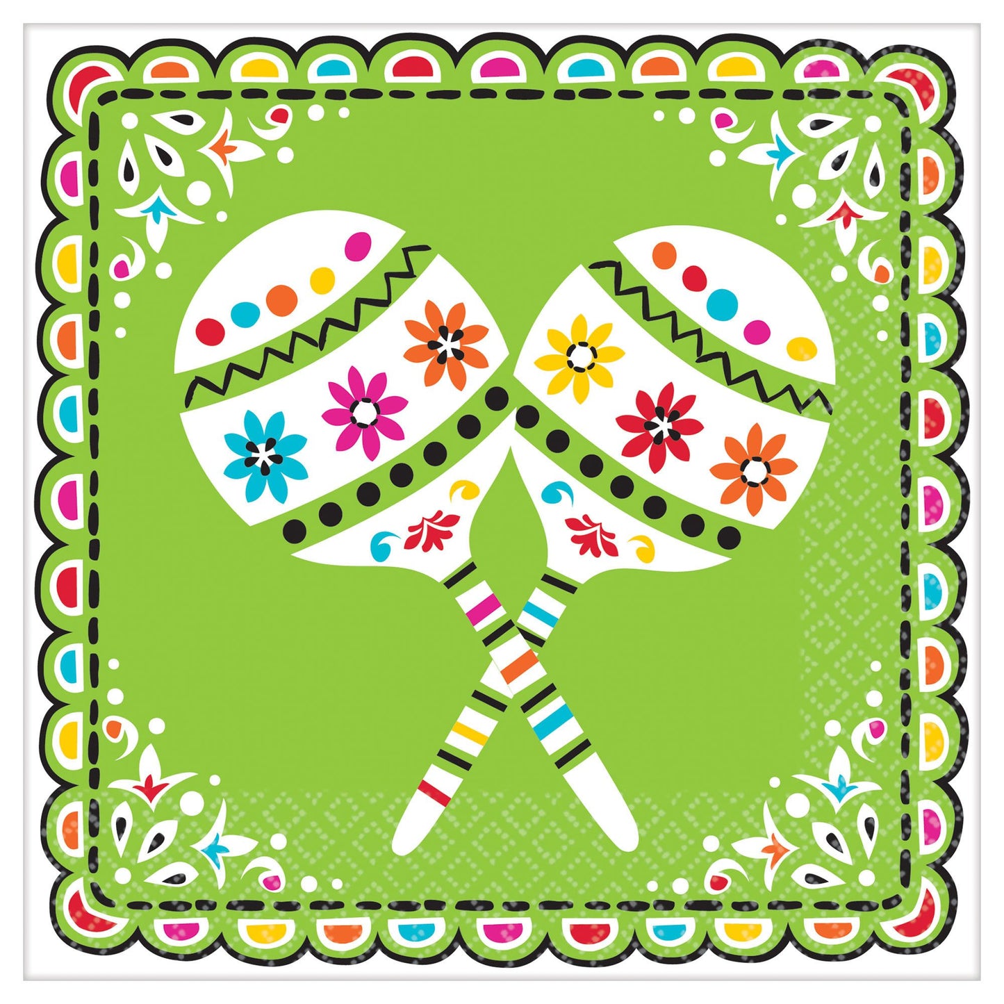Picado De Papel Luncheon Napkins - 36Ct