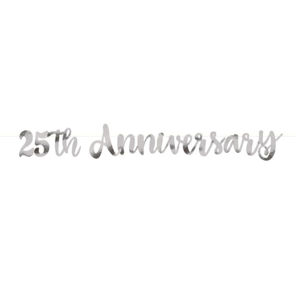 Silver Script 25Th Anniversary Banner