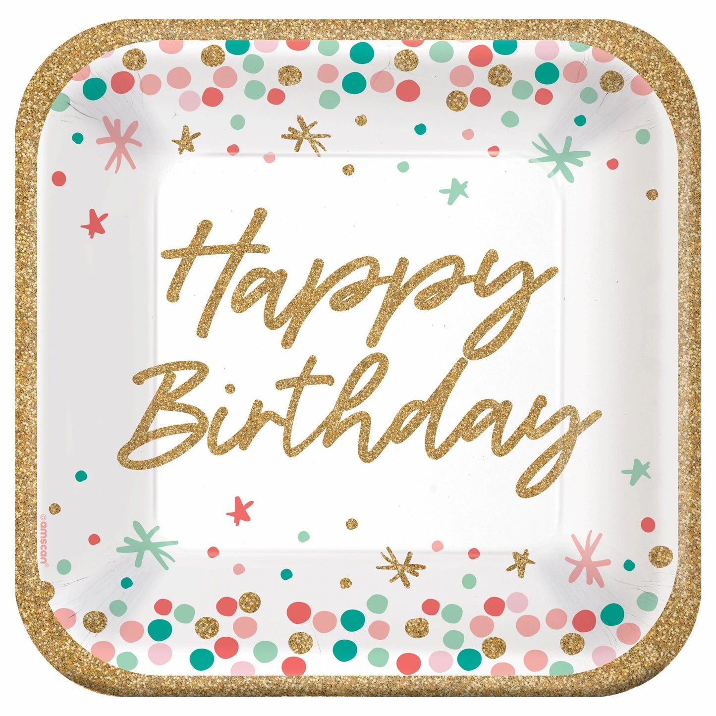 Wish Big Birthday 9In Plates