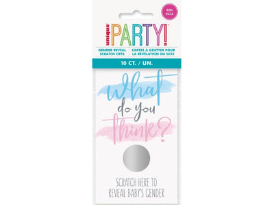Gender Reveal Sratch Offs-Girl