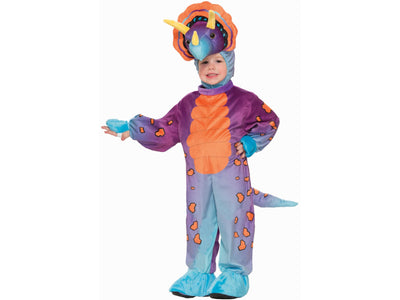 Plush Spunky Triceratops Child Costume-Toddler(2-4)
