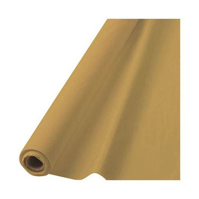 Plastic Tableroll 40"X100' - Gold