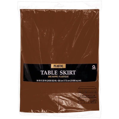 Brown Table Skirt/Disc