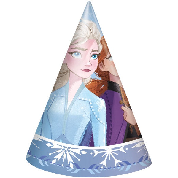 Frozen 2 Party Hats - 8Pk