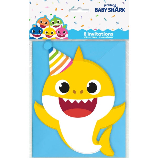 Baby Shark Invites