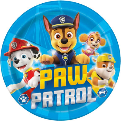 Paw Patrol Round 9" Dinner Plates