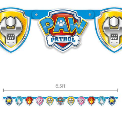 6.5Ft Paw Patrol Jointed Banner