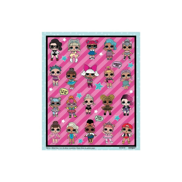 Lol Surprise Sticker Sheets - 4Pk