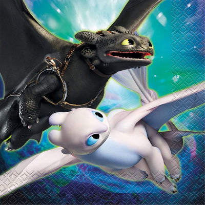 How To Train Your Dragon Lunch Napkins - 6.5"
