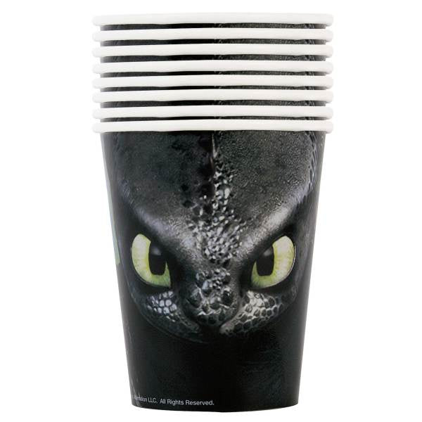 How To Train Your Dragon 9Oz Paper Cups, 8Ct