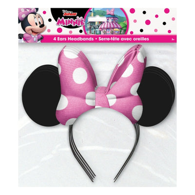 Disney Minnie Paper Ears Headbands-4Pk