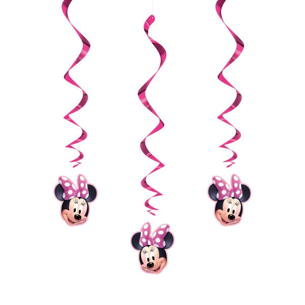 Disney Minnie Hanging Swirls - 3Pk