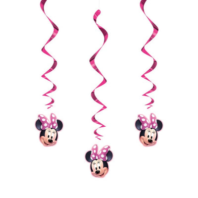 Disney Minnie Hanging Swirls - 3Pk