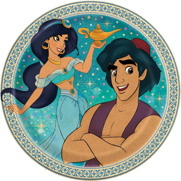 Disney Aladdin Dessert Plates-7"