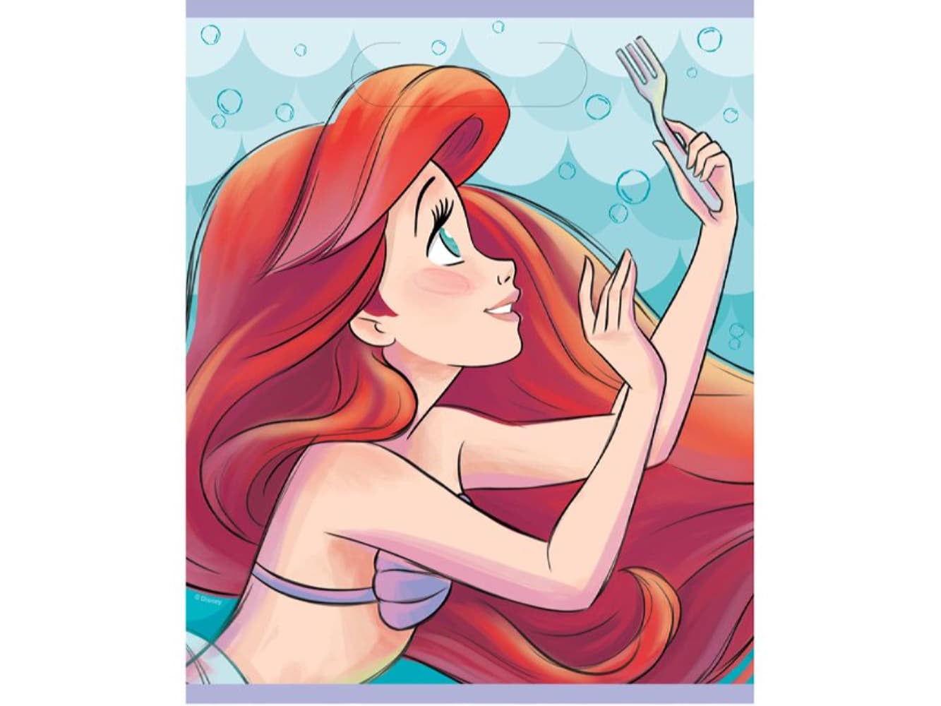 Disney Princess Ariel Loot Bags, 8/Pk