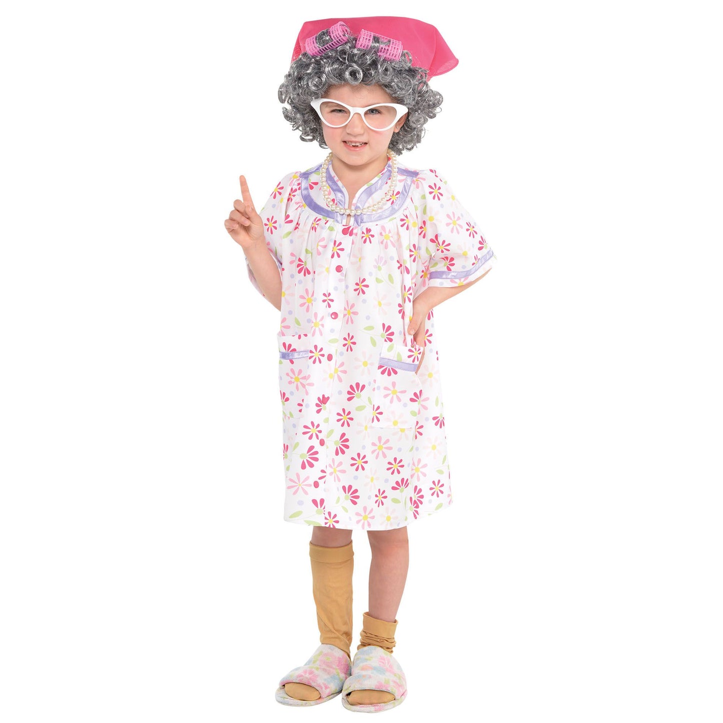 Little Old Lady Costume-M(8-10)